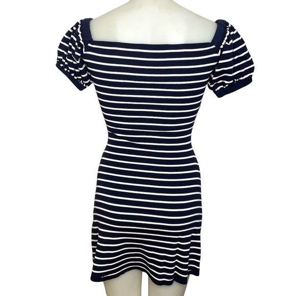 Navy White Stripe Dress 💙 - Picture 2 of 9